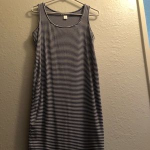 motherhood maternity stripes dress